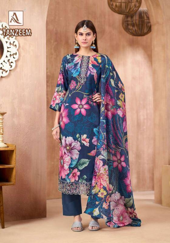 Alok suits tanzeem Wholesale dress materials supplier in surat